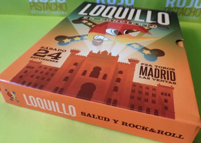 Diseño edición especial disco Salud y RockRoll Loquillo 2